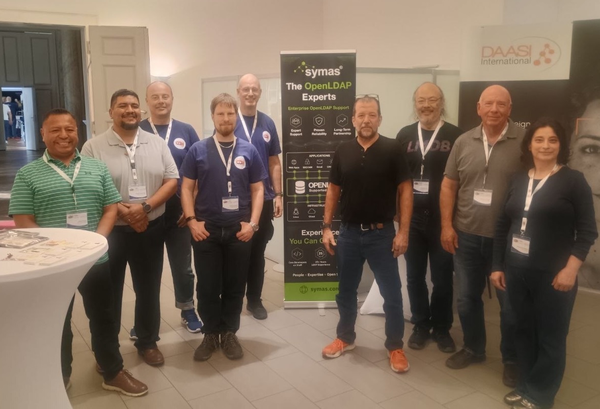 The Symas crew is well represented at LDAPCon 2026